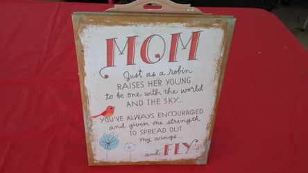 Nice "MOM" & "GRANDMA" Frames on Stand