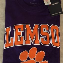 L/S Clemson Shirt
