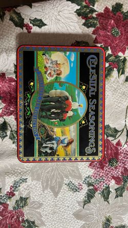 Collectors tin Celestial seasoning Teas