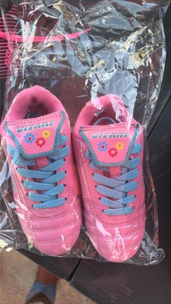 Pink cleats