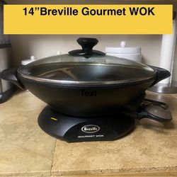 14” Breville Gourmet WOK excellent condition