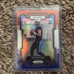 Bryce young prizm Red White Blue RC