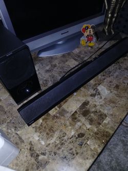 Sony soundbar with subwoofer