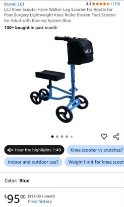 LCJ Knee Scooter - New
