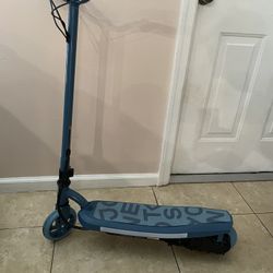 Blue Electric Scooter 