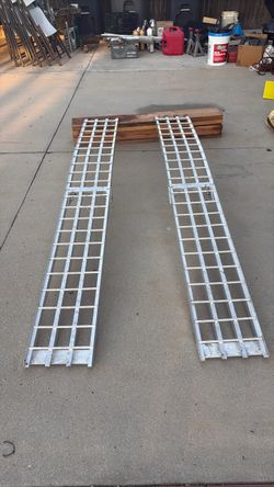 Metal ramp from harbor freight tools