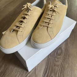 Common Projects Men’s Achilles Vintage Suede Tan Size 13