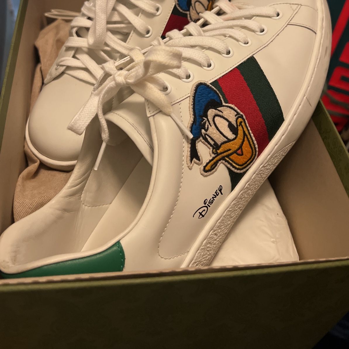 Gucci Donald Duck Shoes