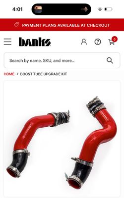 Banks Power RAM Cummins Boost Tube Upgrade Kit