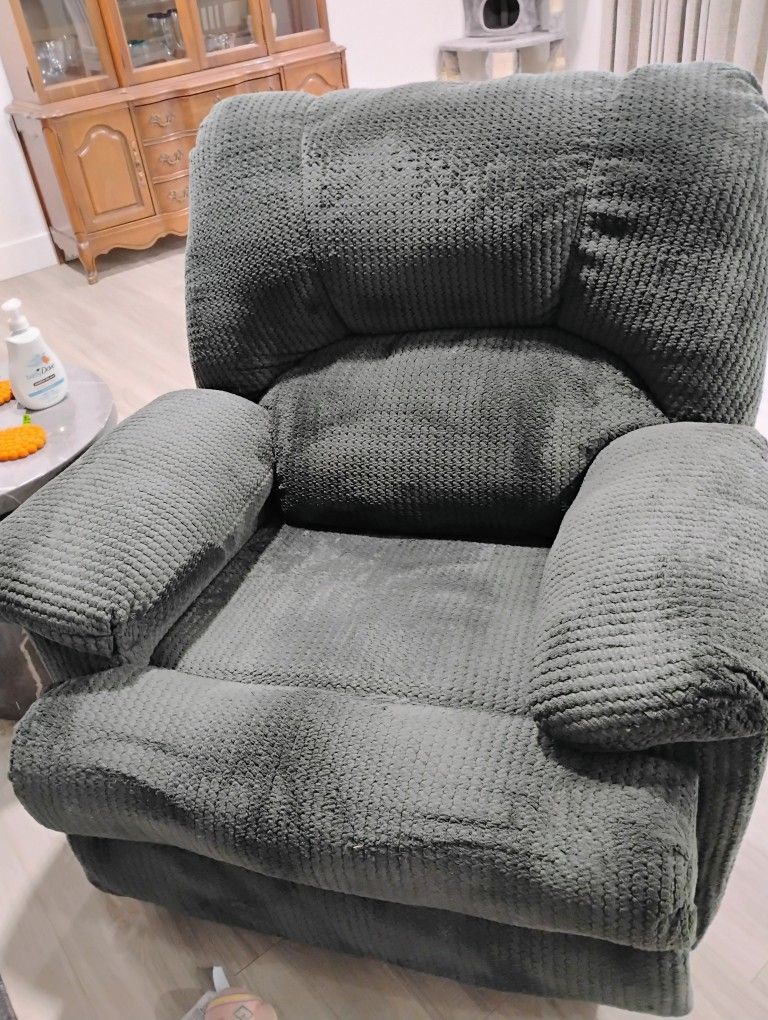 Charcoal Gray Recliner