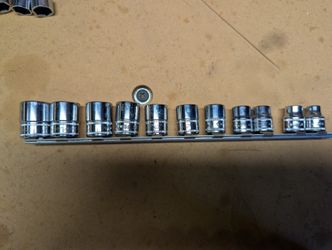 Snapon 3/8 Metric Socket Set 