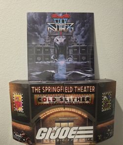 G.I. JOE COLD SLITHER 12 INCH VINYL AND G.I. JOE CLASSIFIED COLD SLITHER 4 PACK SDCC 2025 EXCLUSIVE ON HAND!!!