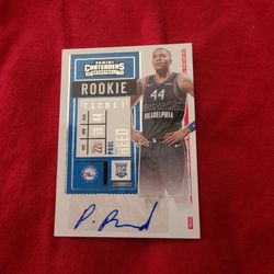 Paul Reed Autograph Rookie Card