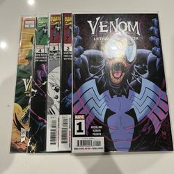 Venom Lethal Protector II #1-5 Marvel 2023 Full Complete Set Lot Run. Michelin, NM