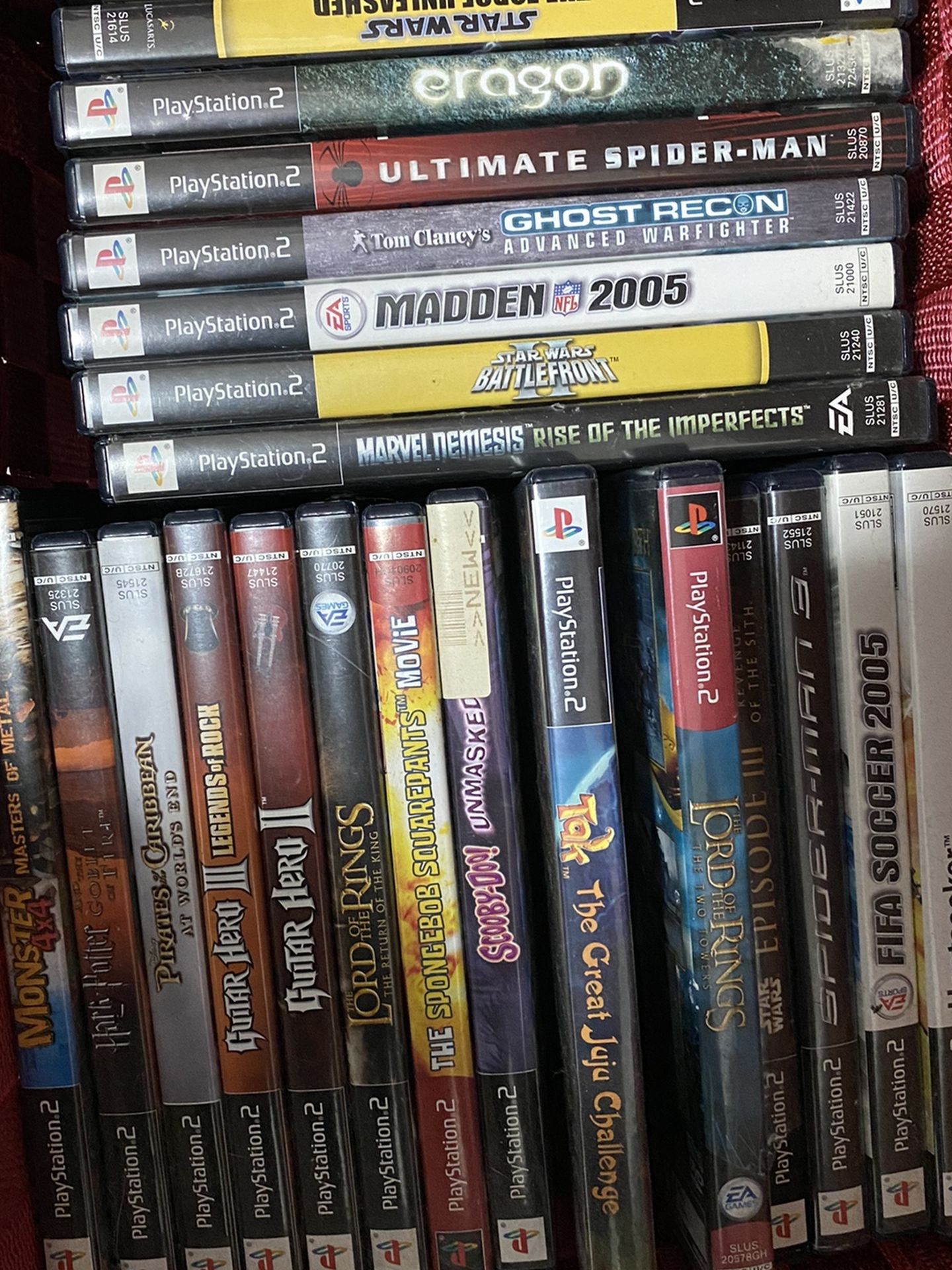Ps2 Games 10 Each Or 150 For All