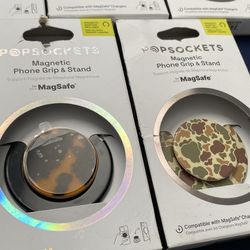 Phone grip and stand