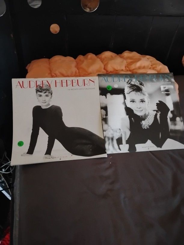 Audrey Hepburn Calendars $10 For Both