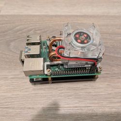 Raspberry Pi 4 (4GB) with SSD Base & Cooling Fan