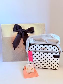 Kate Spade Crossbody bag and Earrings