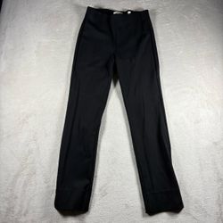 Vince Women’s Size M Black Stitch Front Seam Elastic Waist Leggings Pants #3432