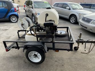 PRESSURE CLEANING/LAWN MAINTENANCE/PESTICIDE trailer. Multi-Use pressurized system $2000
