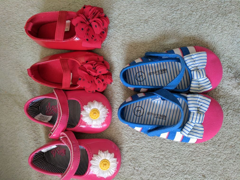 Baby girl shoes 6-12 months
