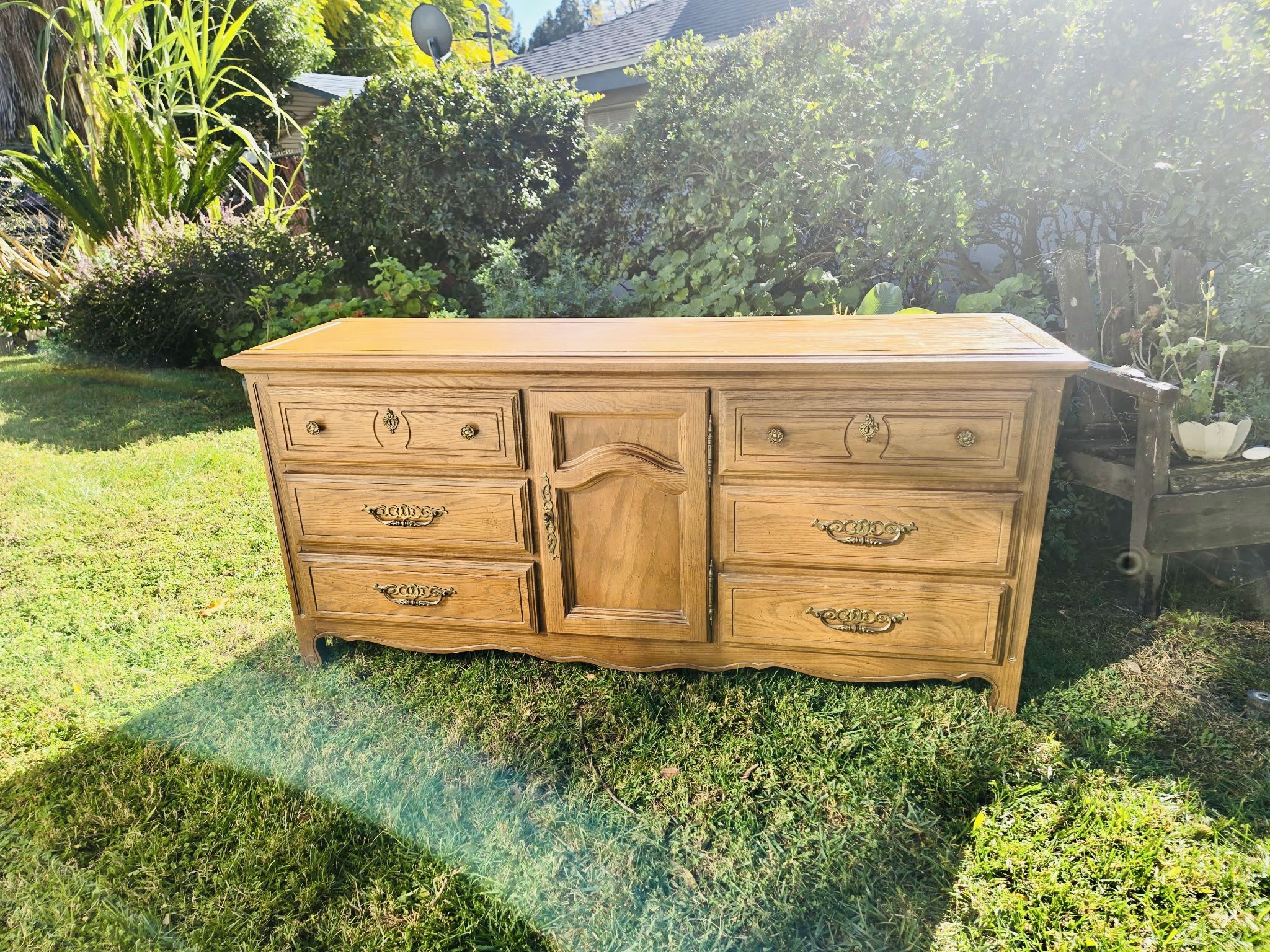 Beautiful Wood Dresser/ Buffet 
