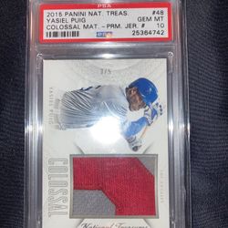 Yasiel Puig Dodgers Game-Used Jersey