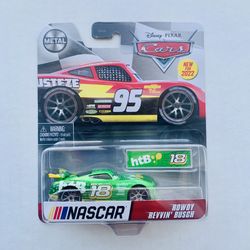 Disney Pixar Cars Nascar #18 ROWDY REVVIN BUSCH 2024 Metal 1:55
