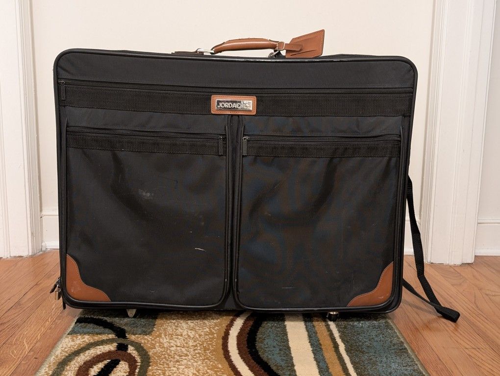 Large, Black Suitcase.