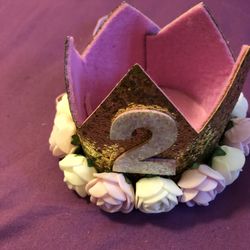 Coronas de cumpleaños para bebés