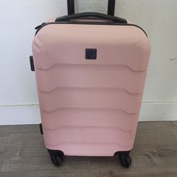 Pink Carry On Wheeled Suitcase