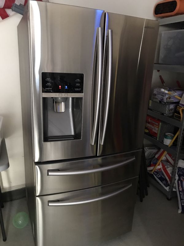 Samsung Rf25hmedbsr Aa 25 Cu Ft 4 Door French Refrigerator Samsung Rf25hmedbsr Aa 25 Cu Ft 4 Door French Refrigerator Stainless Steel