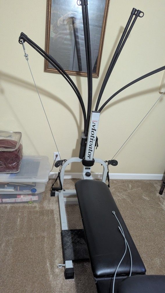 Bow Flex Machine With Leg Lift Attachment