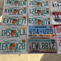 Lisence Plates