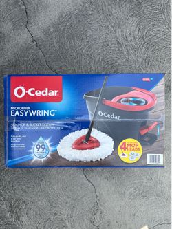 O-Cedar Micro Fiber Easy Ring Spin Mop & Bucket
