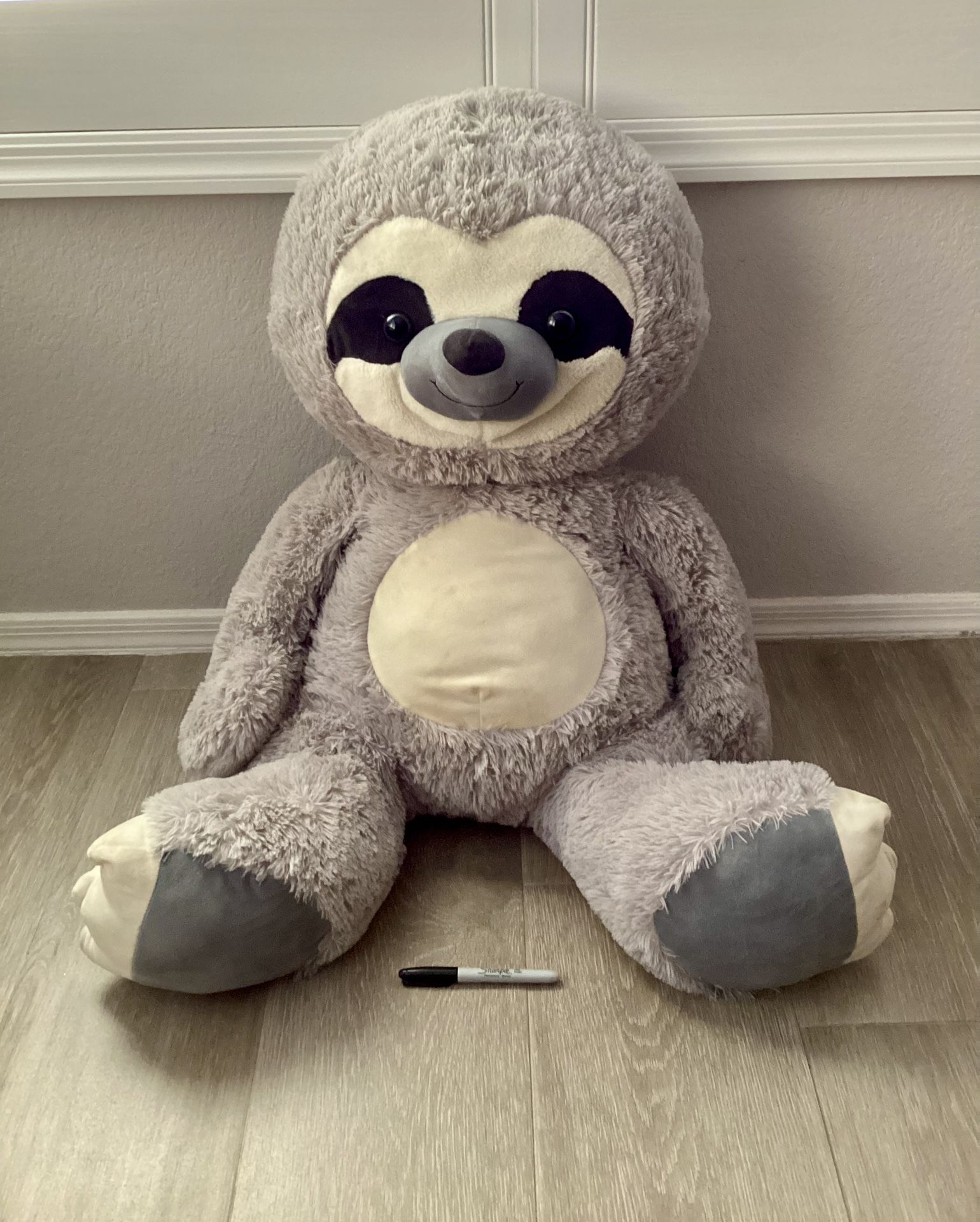 Giant Jumbo Large Stuffed Sloth Plush Stuffed Animal