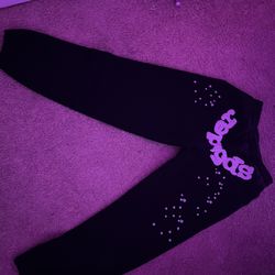 sp5der sweat pants
