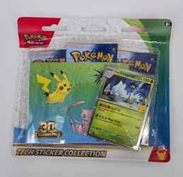 Pokémon TCG 30th Celebration Tech Sticker Collection Lucario & Exeggutor