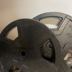 Weider 50lb Standard Weight Plates