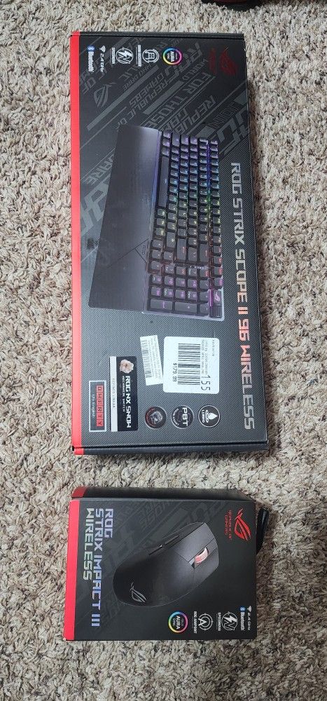 Asus Rog Mouse/ Keyboard Combo
