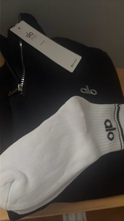 Black alo set  & socks