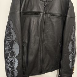 Biker Jacket Wilson Leather NEW With Tags