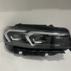 BMW M340i 330i G20 LCI 3 SERIES SHADOWLINE BLACK OEM RIGHT PASSENGER LED HEADLIGHT HOUSING  INSURANCE QUALITY 2023/2024/2024