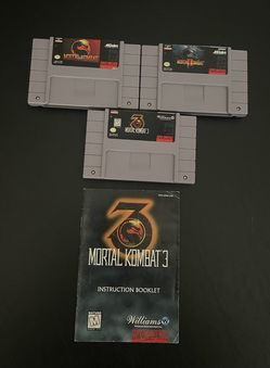 Mortal Kombat SNES Games