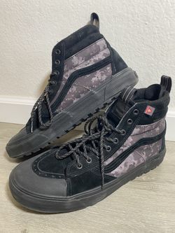 Vans Sk8 MTE-2 High Camo Mono Black Mens Size 12 Rare Camouflage Men Men’s Rare