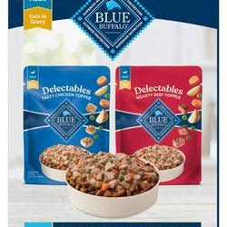 Blue buffalo delectables 12pk box X3