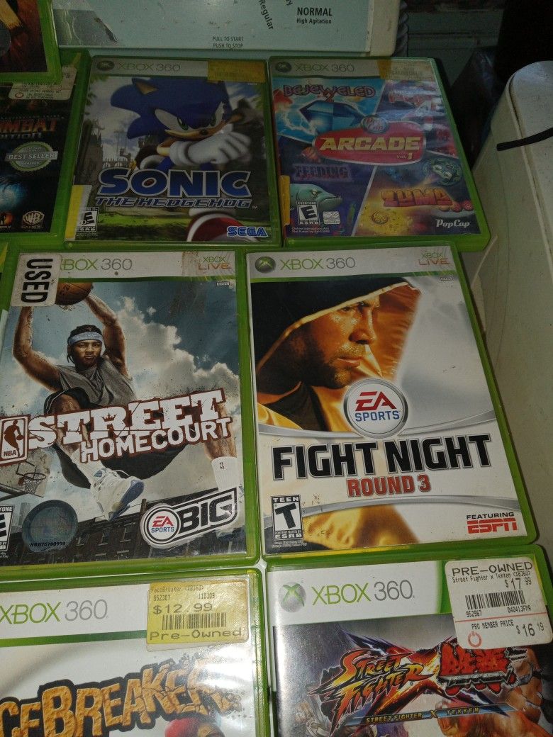 XBOX 360 GAMES 17 GAMES 