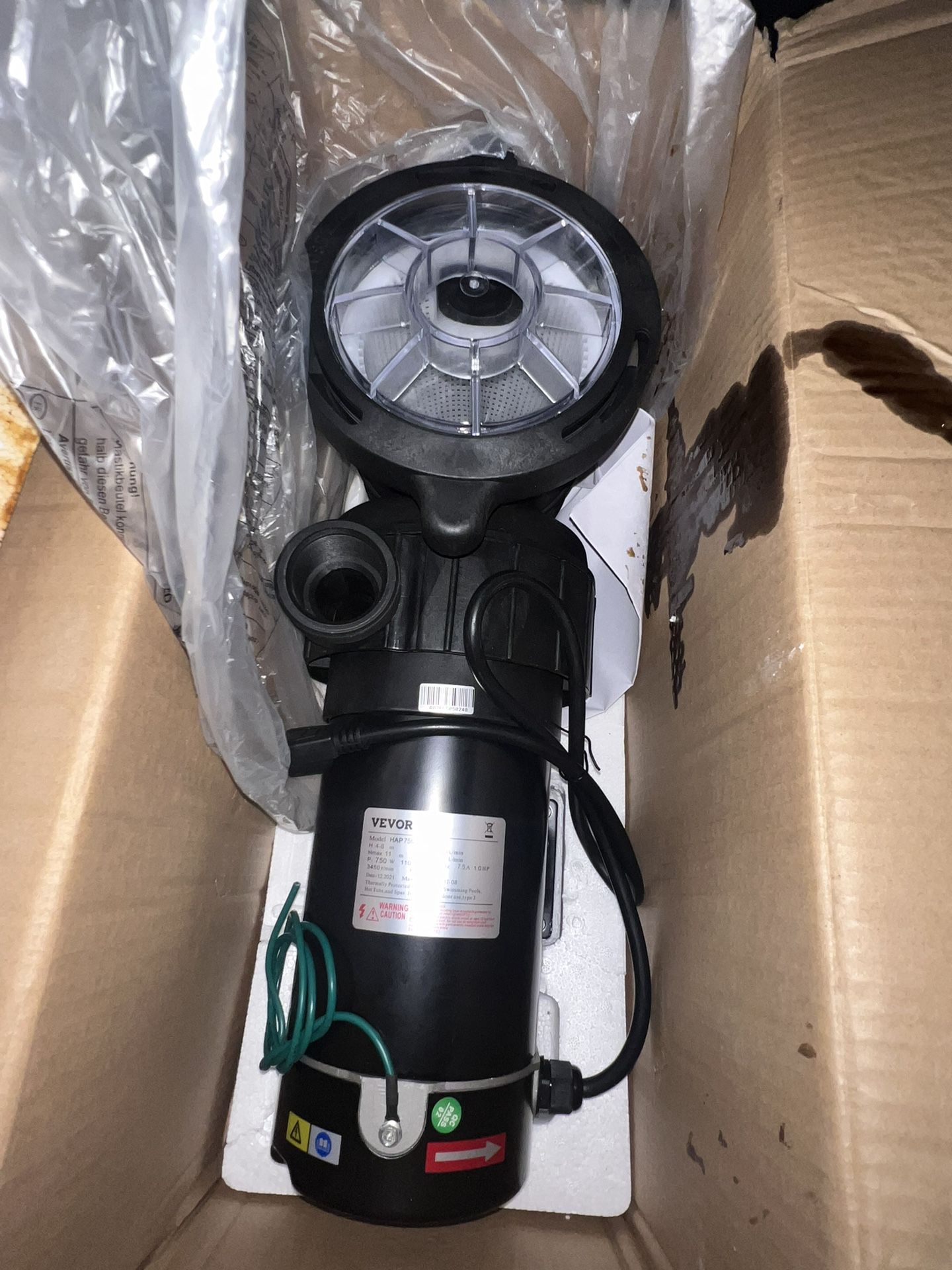 Pool Pump And Motor Combo Brand New