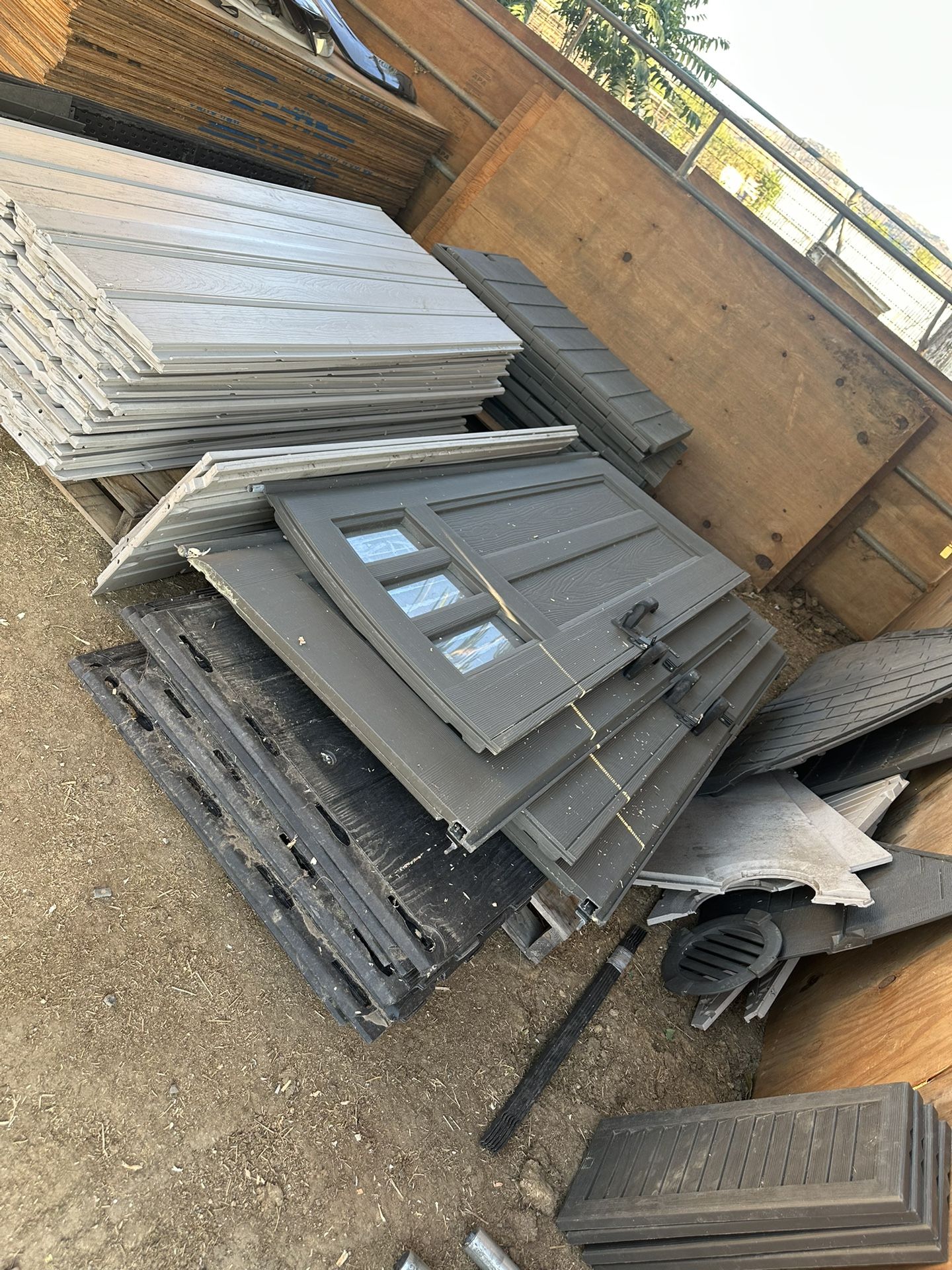 8x15 lifetime storage shed dual entrance
